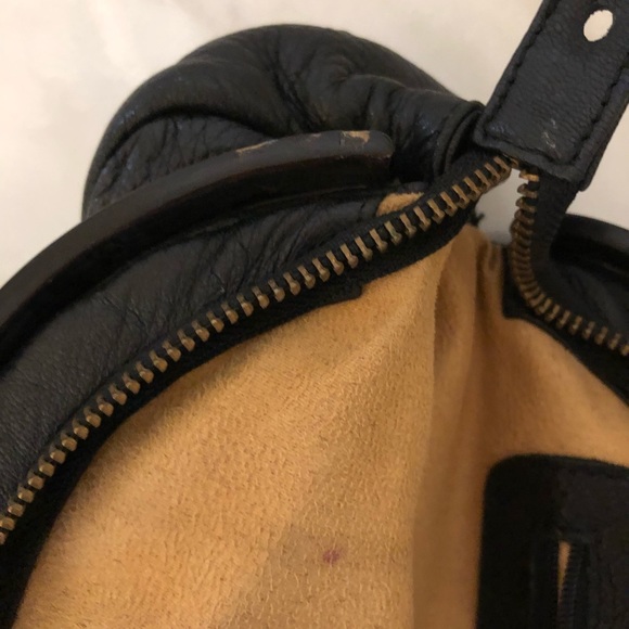 Ornate clutch with leather mix - Picture 6 of 8